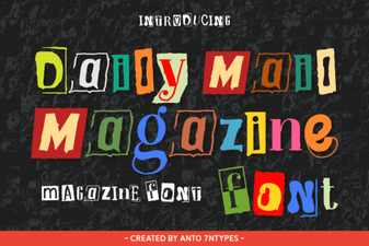 Daily Mail Magazine Font Design Ideas